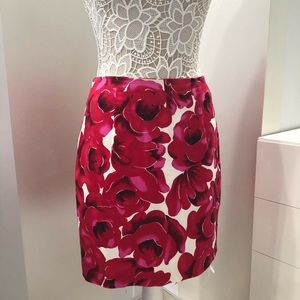 Skirt with Floral Print